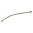Signature Hardware Oil Rubbed Bronze 72 in. Curved Shower Rod 