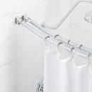 60 in. Curved Shower Rod in Chrome