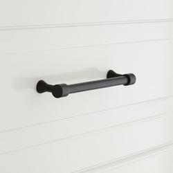 3-3/4 in. Center-to-Center Cabinet Pull in Black