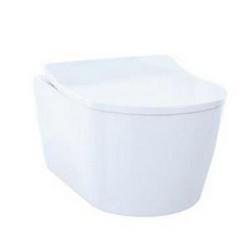 0.9 gpf/1.28 gpf Elongated Dual Flush One Piece Toilet in Cotton