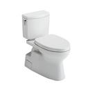 1.0 gpf Elongated Two Piece Toilet in Cotton White 