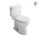 1.0 gpf Elongated Two Piece Toilet in Cotton White 