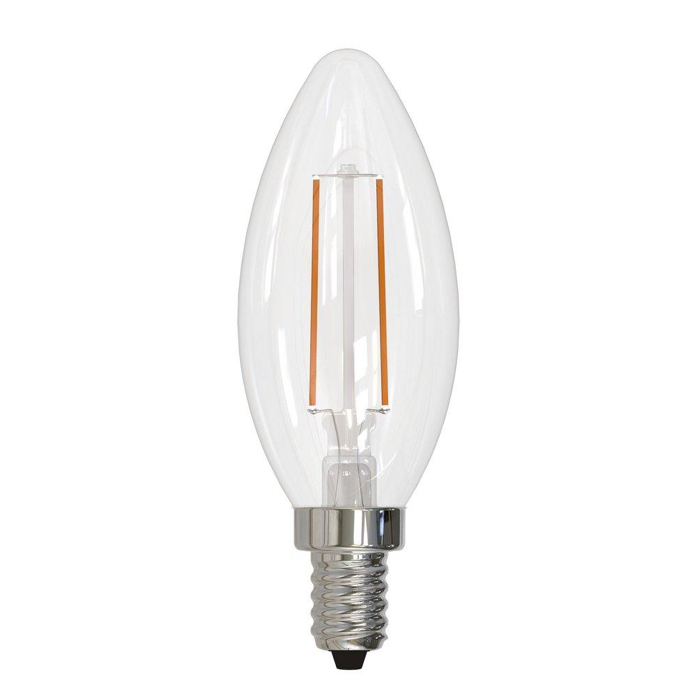 Bulbrite Industries Cool White Dimmable LED Bulb Candelabra E-12 