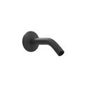 6 Shower Arm with Flange in Matte Black 