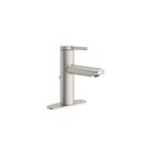 PROFLO&reg; Brushed Nickel Single Handle Bathroom Sink Faucet 