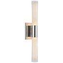 1 Light 9W 18-1/2 in. Wall Sconce in Polished Nickel