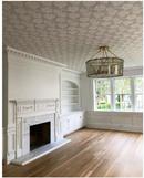 Visual Comfort & Co. Signature Hand-Rubbed Antique Brass 15-3/4 x 36-1/2 in. 60W 6-Light Art Deco and Modern Chandelier 