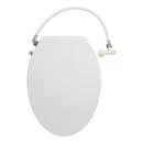Signature Hardware White Elongated Floor Mount One Piece Toilet 