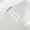 Signature Hardware White Elongated Floor Mount One Piece Toilet 