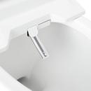 Signature Hardware White Elongated Floor Mount One Piece Toilet 