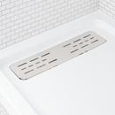 59-5/8 x 29-3/4 in. Rectangle Shower Base in White/Brushed Nickel