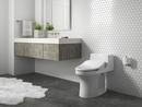 KOHLER White 1.28 gpf Elongated Floor Mount One Piece Toilet 