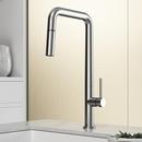 VIGO Stainless Steel Single Handle Pull Down Kitchen Faucet 