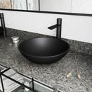 VIGO Matte Black Single Handle Vessel Filler Bathroom Sink Faucet 