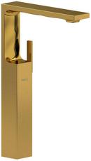 Riobel Brushed Gold Single Handle Monoblock Bathroom Sink Faucet 