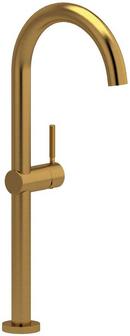 Riobel Brushed Gold Single Handle Monoblock Vessel Filler Bathroom Sink Faucet 