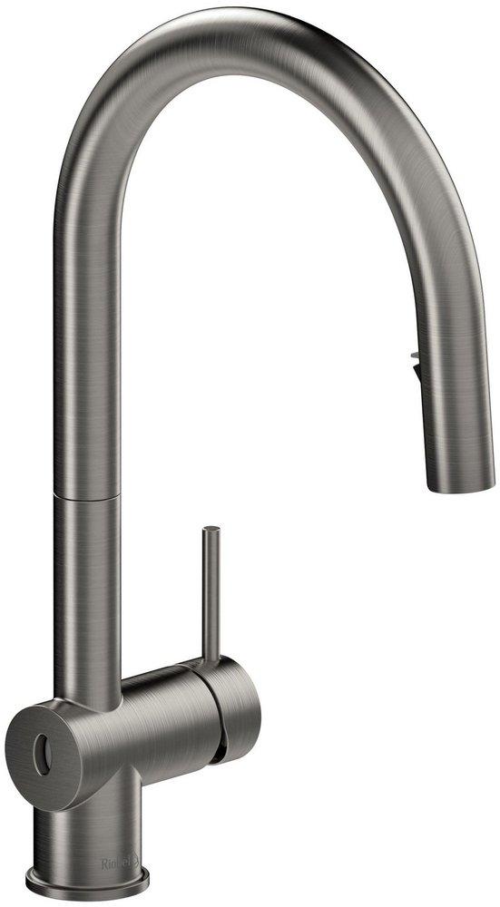 Riobel Stainless Steel Single Handle Pull Down Touchless Kitchen Faucet 