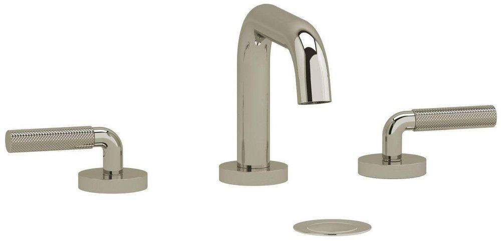 Riobel Polished Nickel Two Handle Widespread Bathroom Sink Faucet 