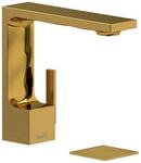 Riobel Brushed Gold Single Handle Monoblock Bathroom Sink Faucet 