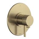 Single Handle Pressure Balancing or Thermostatic Valve Trim in Antique Gold