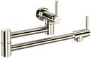 Perrin & Rowe Polished Nickel Two Handle Lever Pot Filler 
