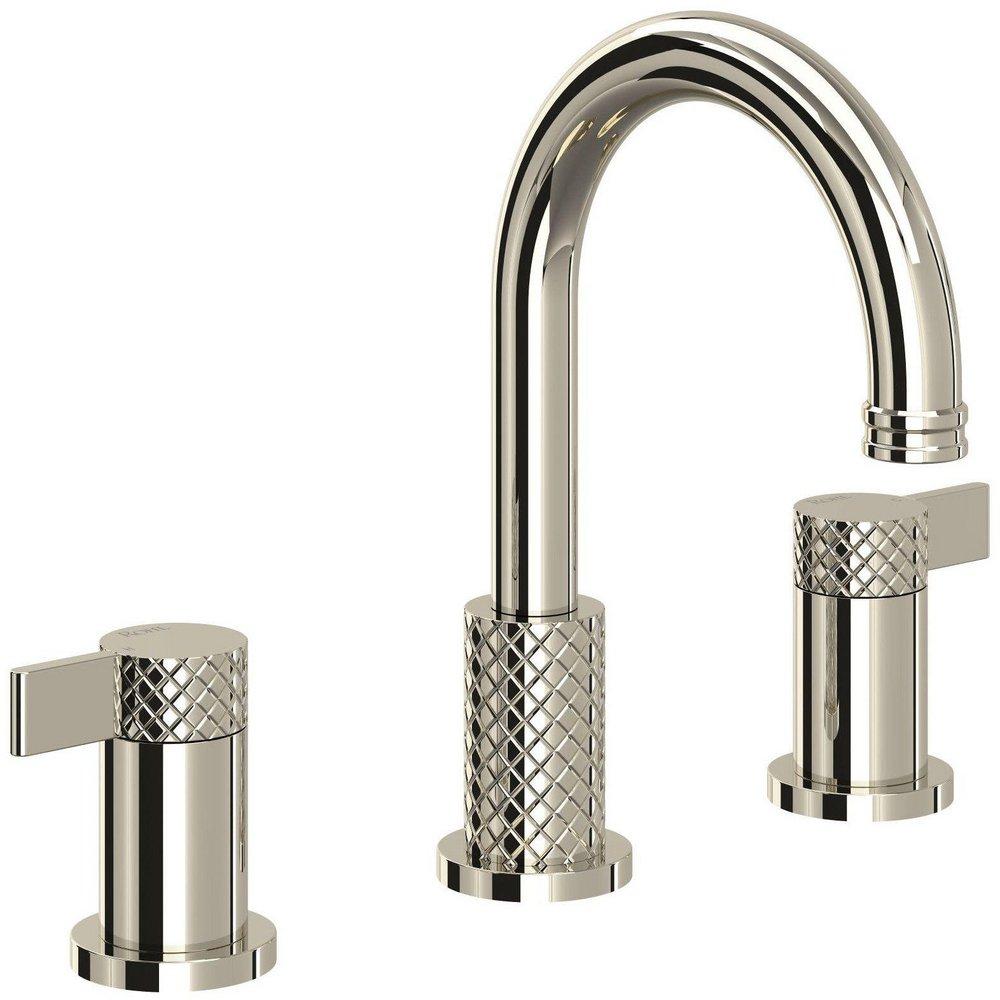 ROHL&reg; Polished Nickel Two Handle Widespread Bathroom Sink Faucet 