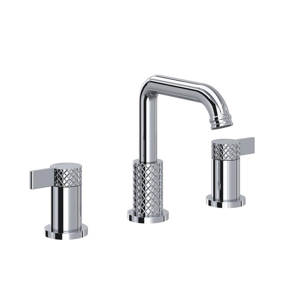 ROHL&reg; Polished Chrome Two Handle Widespread Bathroom Sink Faucet 