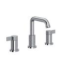 Two Handle Widespread Bathroom Sink Faucet in Polished Chrome