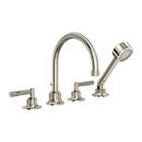 ROHL&reg; Polished Nickel Two Handle Roman Tub Faucet 