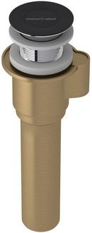 Brass Toe-Tap Drain in Black