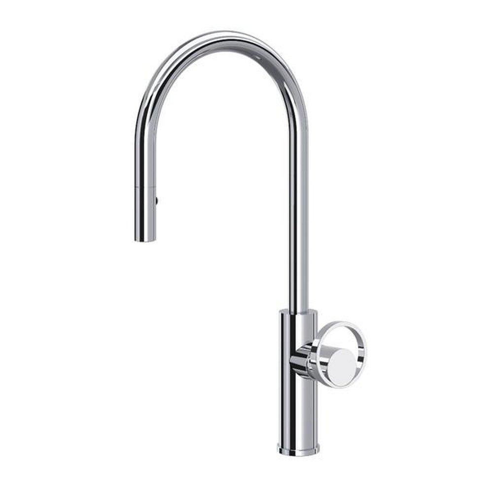ROHL&reg; Matte Black Pull Down Kitchen Faucet 