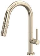 Single Handle Lever Bar Faucet in Satin Nickel