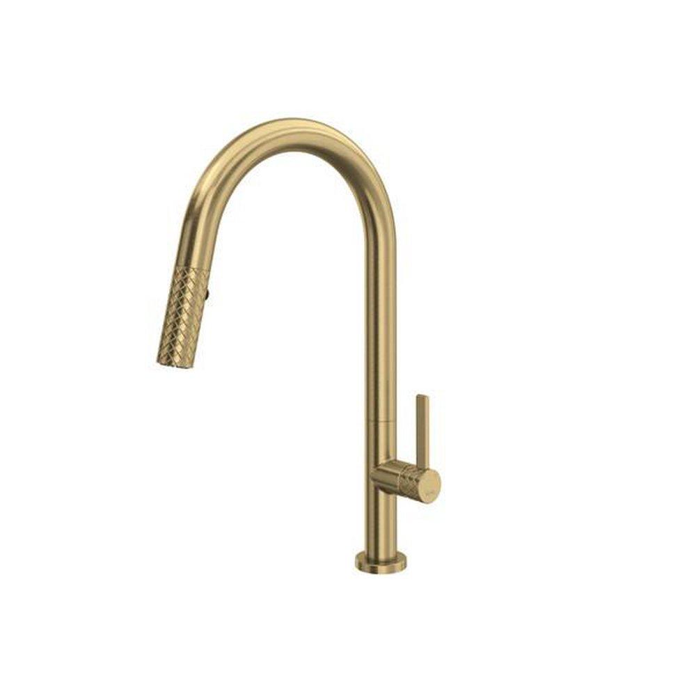 ROHL&reg; Polished Chrome Pull Down Kitchen Faucet 