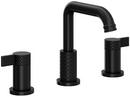 Two Handle Widespread Bathroom Sink Faucet in Matte Black