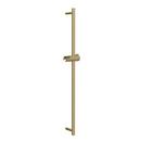 28-11/16 in. Shower Rail in Antique Gold