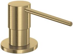 Manual Deck Mount Soap Dispenser in Antique Gold