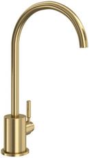 Single Handle Lever Water Filter Faucet in Antique Gold