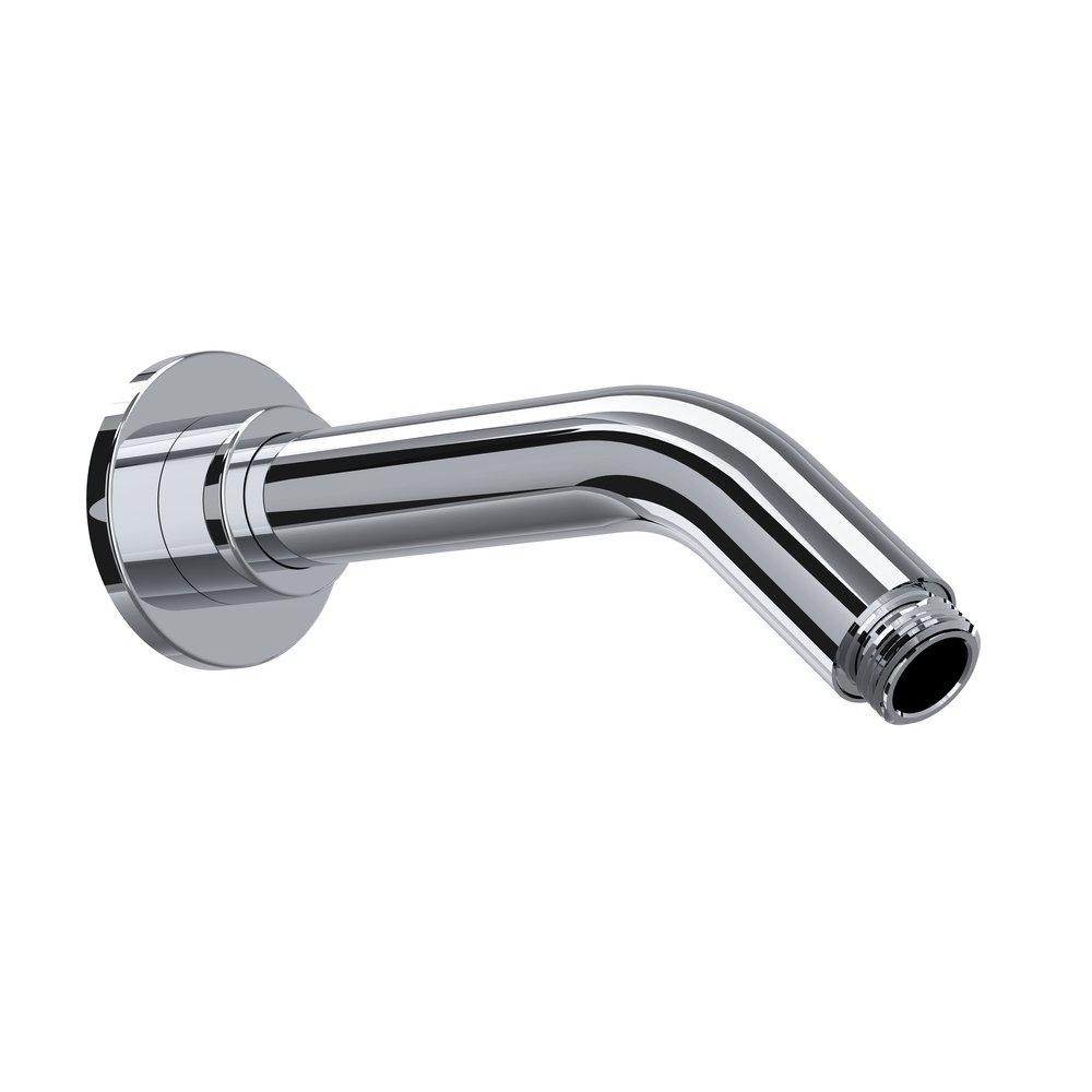 ROHL&reg; Polished Chrome 1/2 x 7 in. FNPT x Male Threaded Brass Shower Arm 