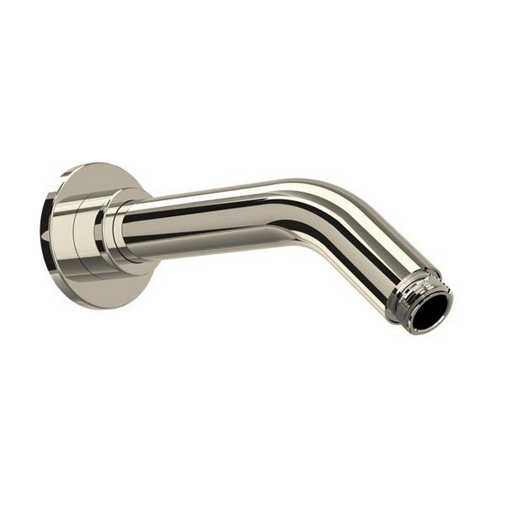 ROHL&reg; Polished Nickel 1/2 x 7 in. FNPT x Male Threaded Brass Shower Arm 