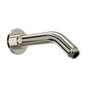 1/2 x 7 in. FNPT x Male Threaded Brass Shower Arm in Polished Nickel