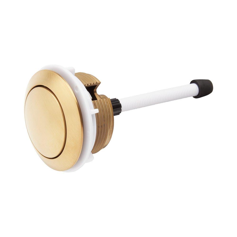 Signature Hardware Gold Flush Actuator Button 