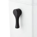 Signature Hardware Matte Black Right-Hand Flush Lever 