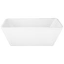 Signature Hardware White 53-1/4 x 25-1/4 in. Freestanding Bathtub with Center Drain 