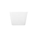 Signature Hardware White 53-1/4 x 25-1/4 in. Freestanding Bathtub with Center Drain 
