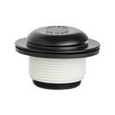 Signature Hardware Matte Black Brass Toe-Tap Drain 