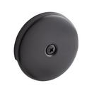 Signature Hardware Matte Black Brass Toe-Tap Drain 