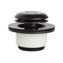 Signature Hardware Matte Black Brass Toe-Tap Drain 