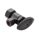 5/8 x 3/8 in. NPT x OD Compression Knob Angle Supply Stop Valve in Matte Black