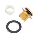 Signature Hardware Brushed Gold Brass Toe-Tap Drain 