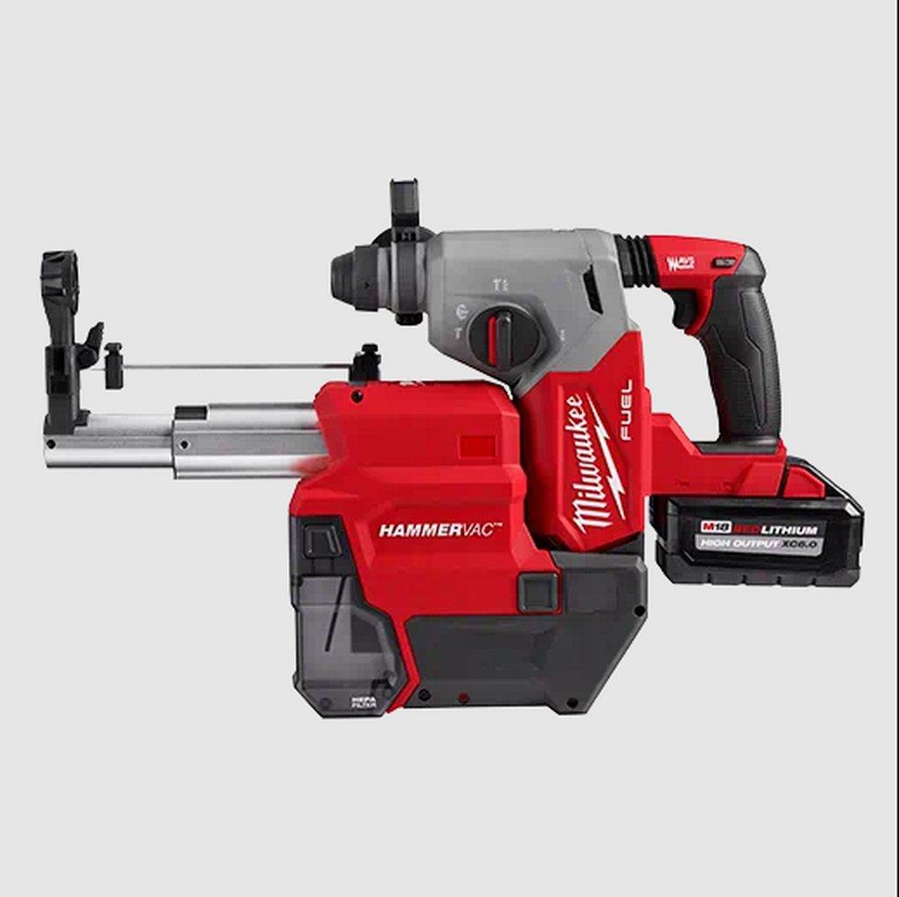 Milwaukee® Red Cordless 1 in. Rotary Hammer Drill 